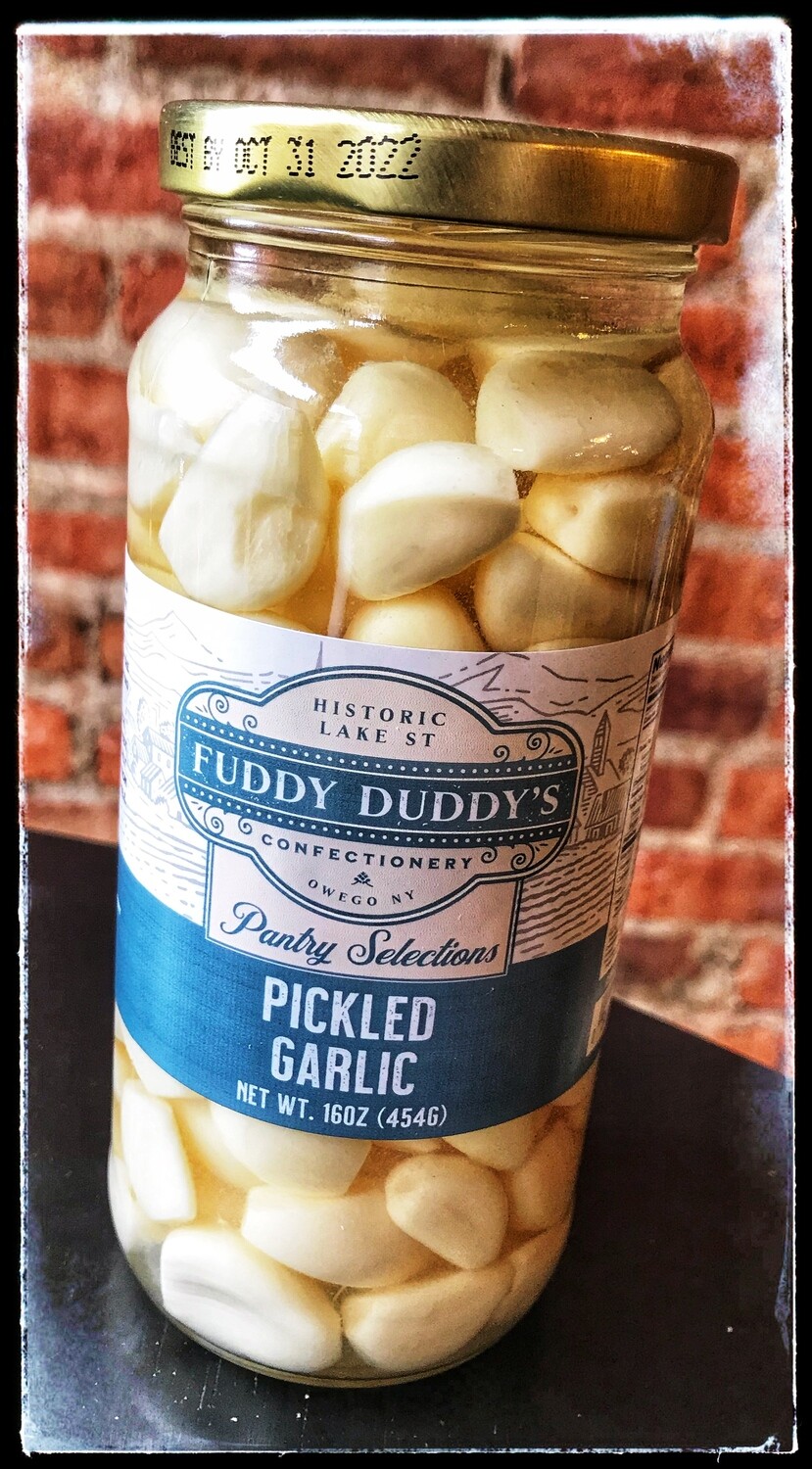 Fuddy Duddy's Pickled Garlic