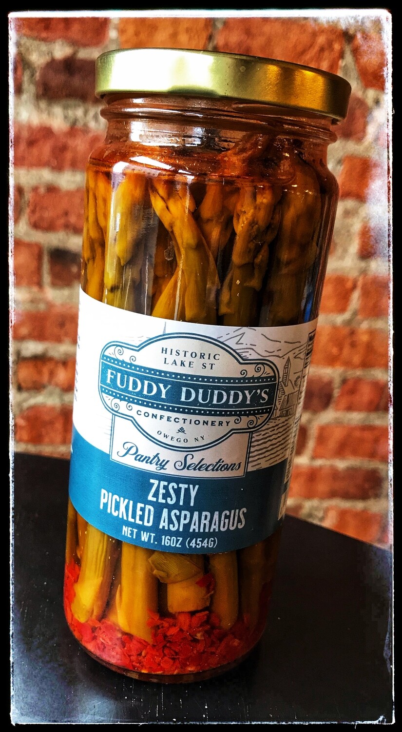 Fuddy Duddy's Zesty Pickled Asparagus