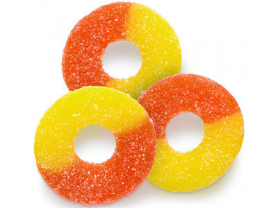 Gummy Peach Rings