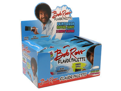 Bob Ross Paintbrush Dipping Candy