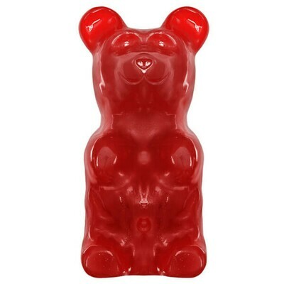 Giant Five Pound Gummy Bear - Cherry