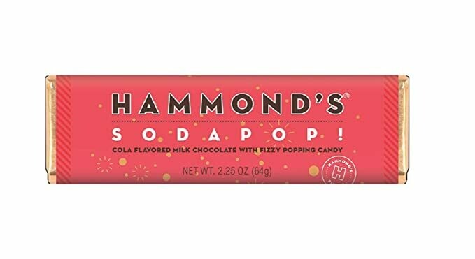 Hammond&#39;s Soda Pop Milk Chocolate Bar