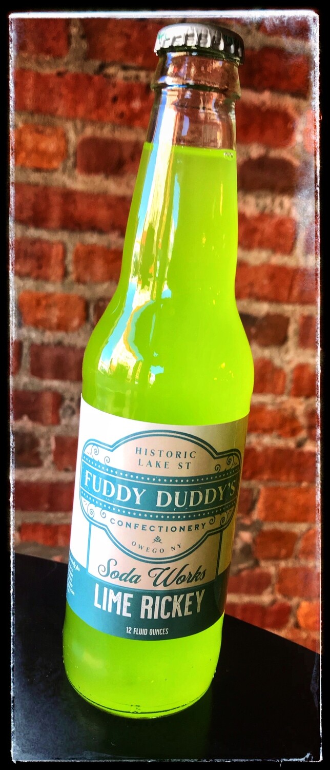 Fuddy Duddy&#39;s Lime Rickey Soda