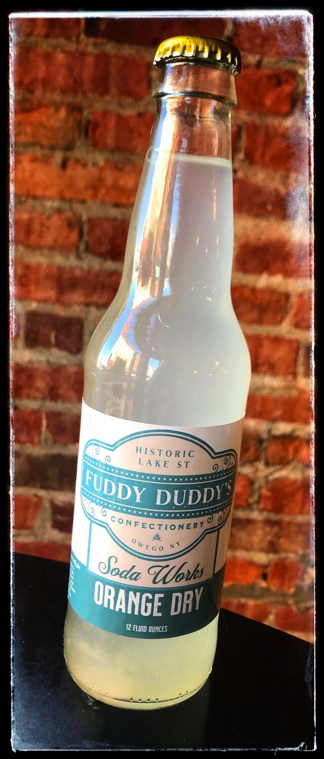Fuddy Duddy's Orange Dry Soda