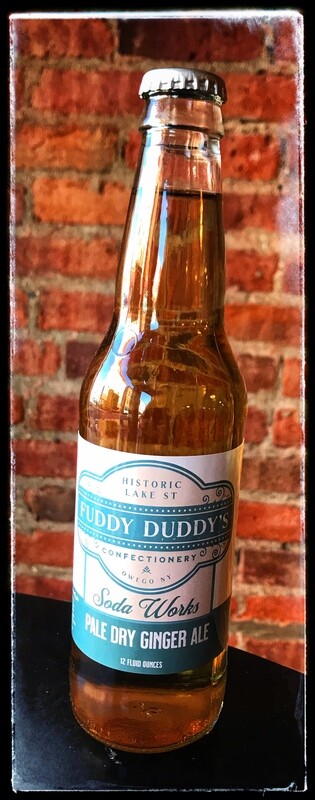 Fuddy Duddy&#39;s Pale Dry Ginger Ale Soda