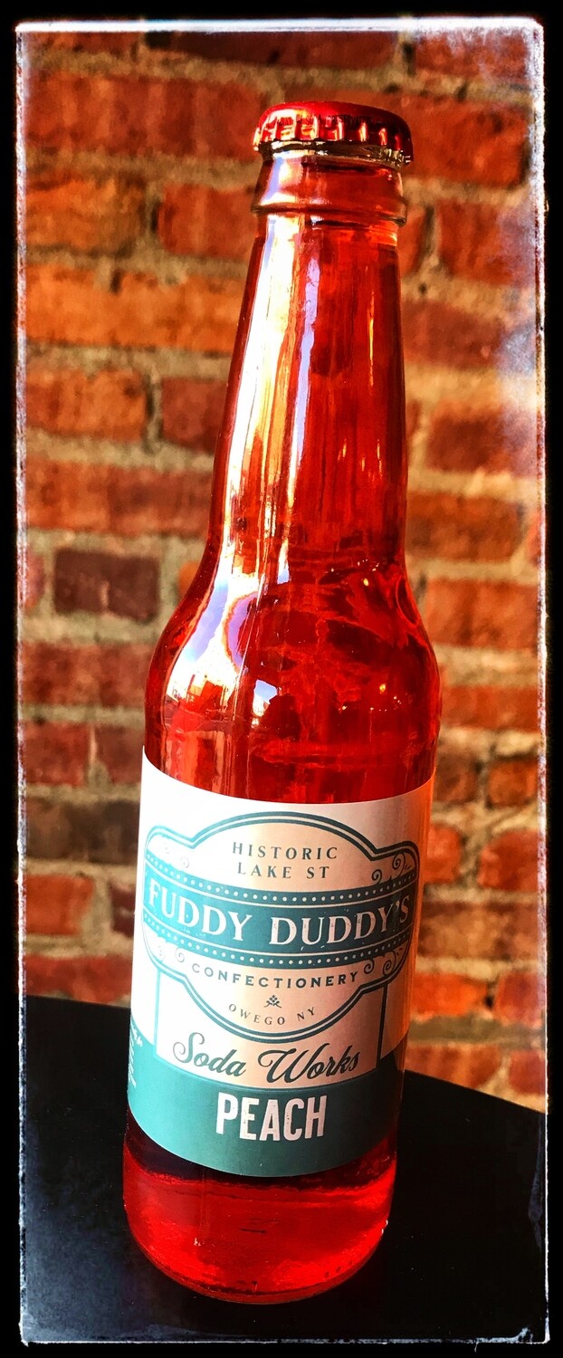 Fuddy Duddy's Peach Soda