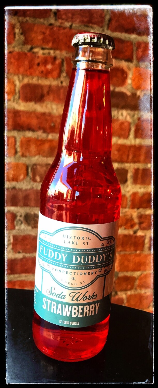 Fuddy Duddy's Strawberry Soda