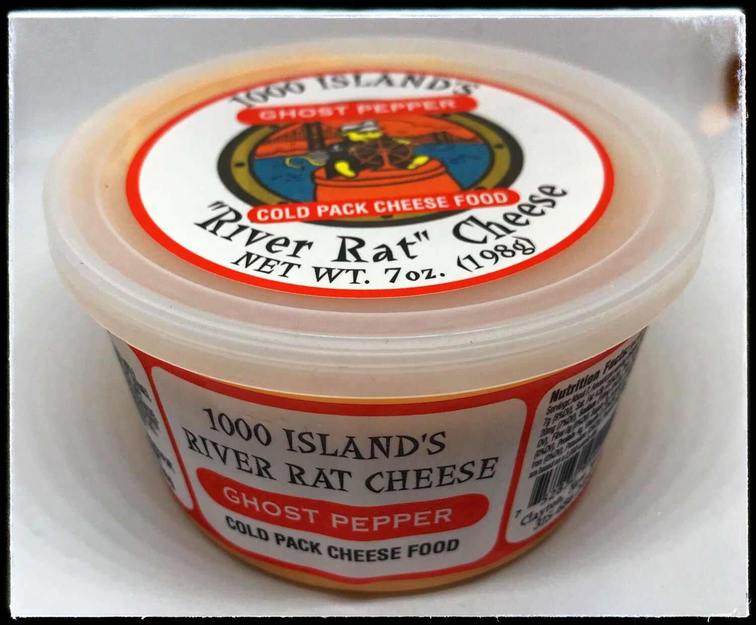 River Rat Ghost Pepper Cheese Spread