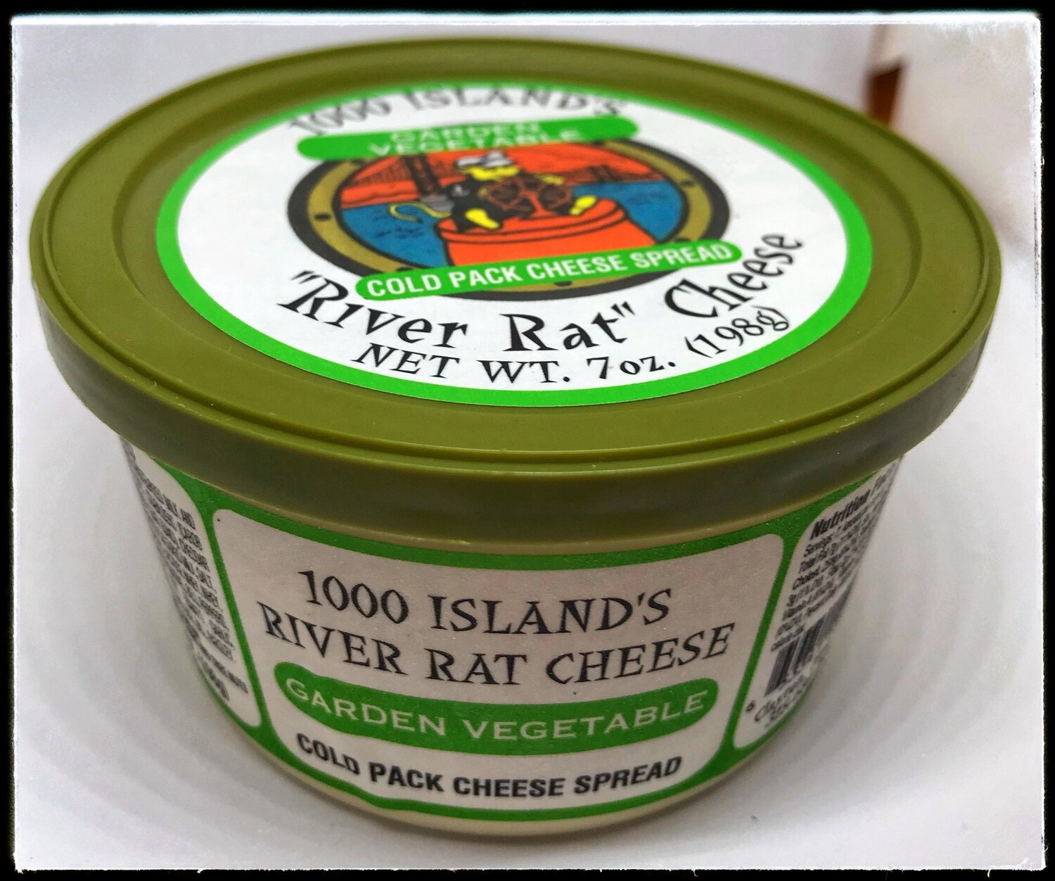 River Rat Garden Vegetable Cheese Spread