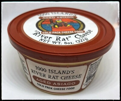 River Rat Aged Asiago Cheese Spread