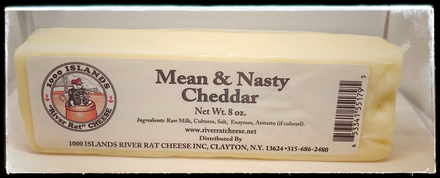 River Rat Mean & Nasty Cheddar Cheese