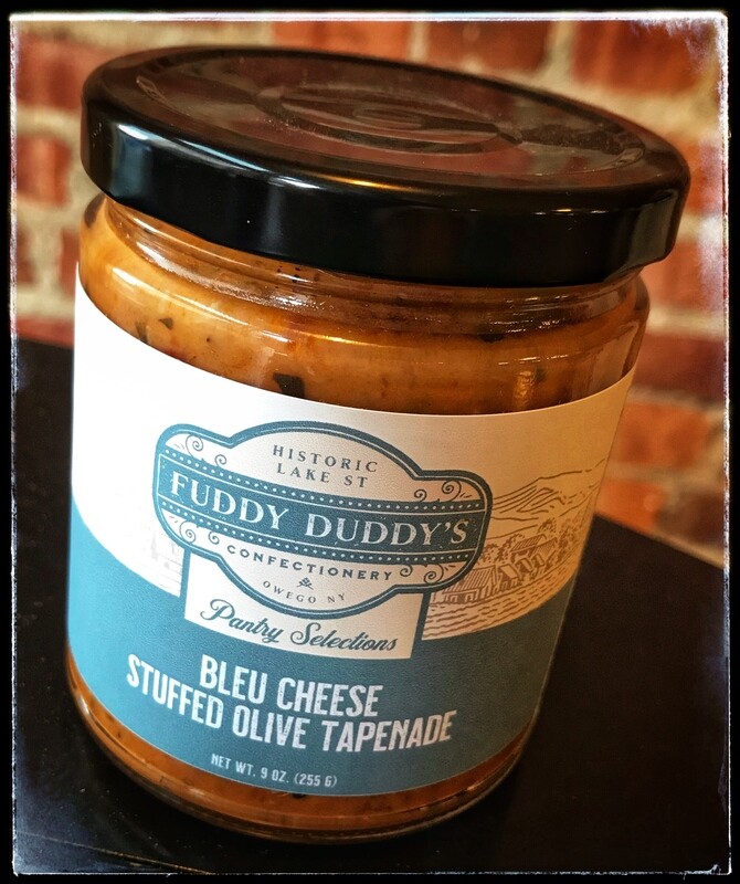 Fuddy Duddy&#39;s Bleu Cheese Stuffed Olive Tapenade