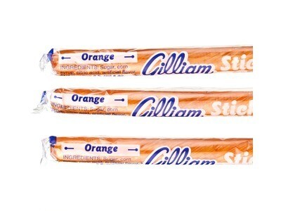 Old Fashioned Candy Sticks - Orange