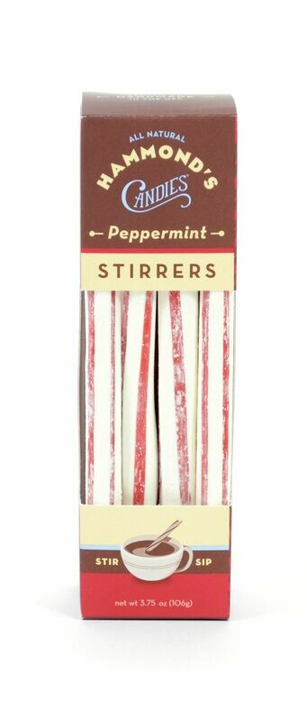 Hammond&#39;s Hot Chocolate Stirrer- Peppermint