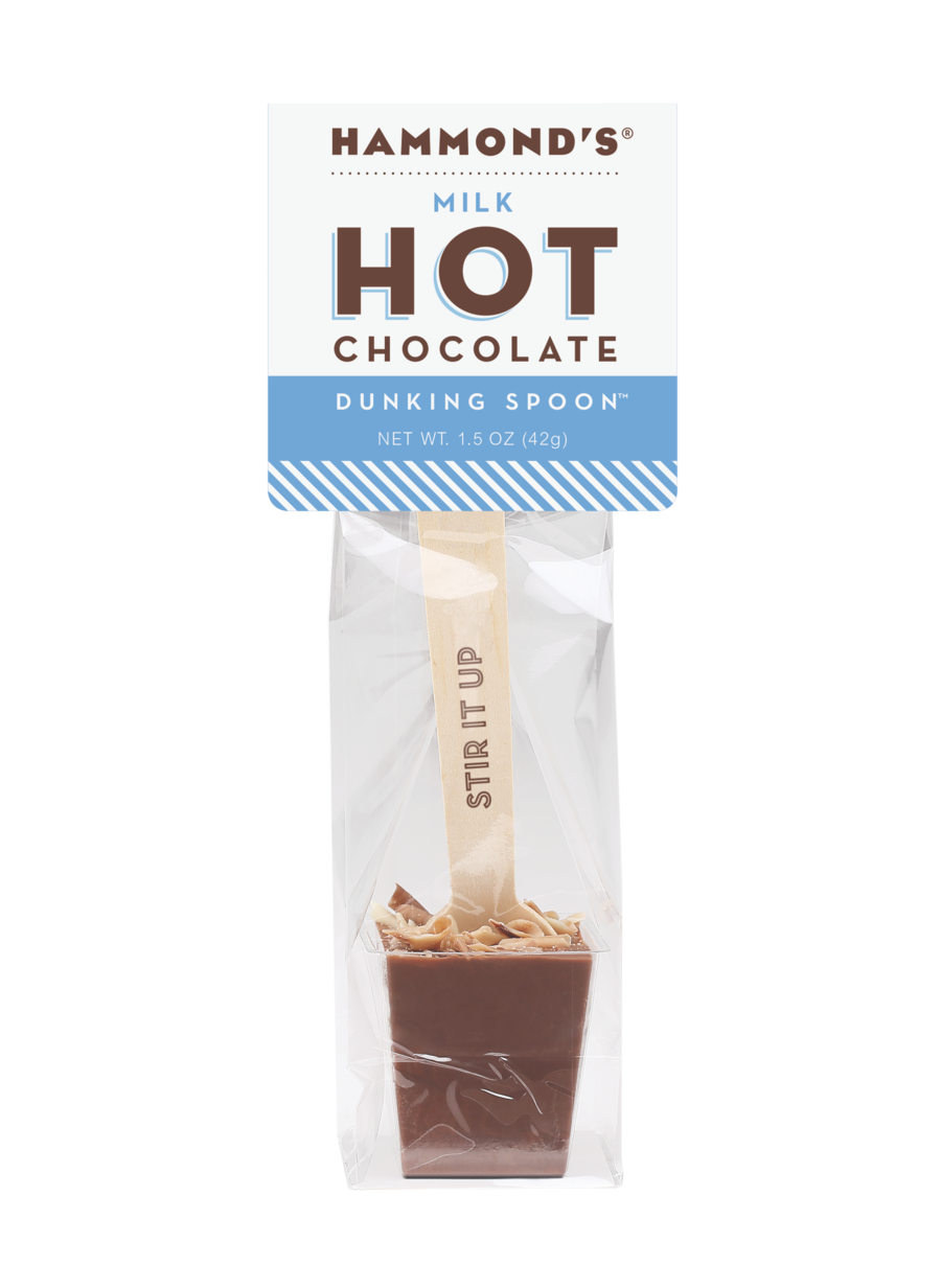 Hammond's Hot Chocolate Dunking Spoon - Milk Chocolate