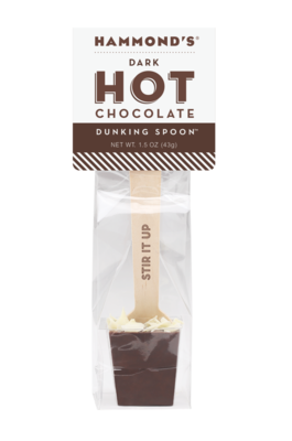 Hammond's Hot Chocolate Dunking Spoon - Dark Chocolate