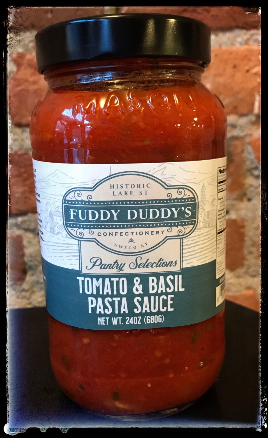 Fuddy Duddy's Tomato & Basil Pasta Sauce