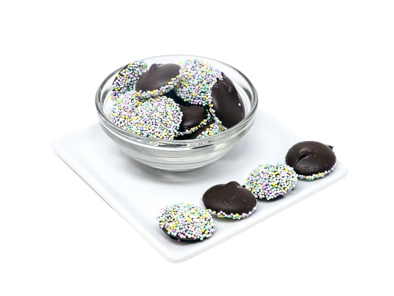 Dark Chocolate Spring Nonpareils
