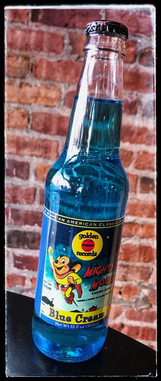 Mighty Mouse Blue Cream Soda