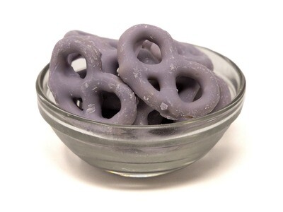 Blueberry Frosted Pretzels