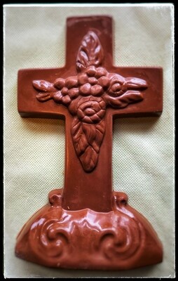 Easter Chocolate Cross - Large (Milk-Dark-White)