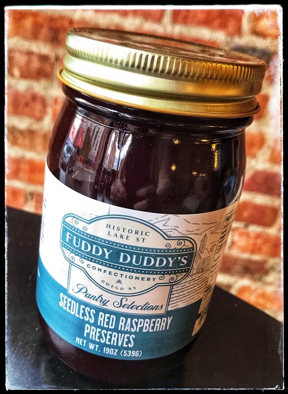Fuddy Duddy&#39;s Seedless Red Raspberry Preserves