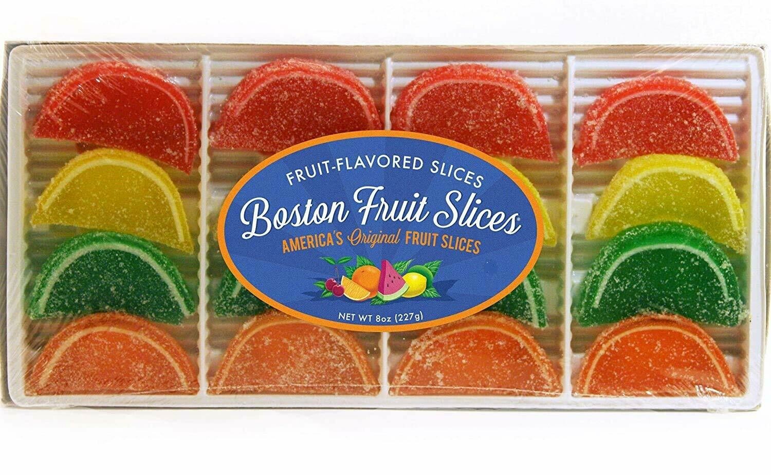 Boston Fruit Slices - Assorted Flavors - 8 oz Tray