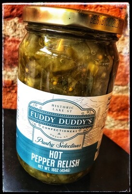 Fuddy Duddy&#39;s Hot Pepper Relish