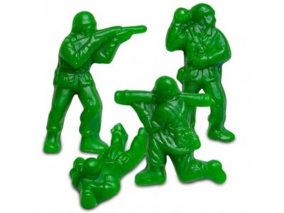 Gummy Green Army Men