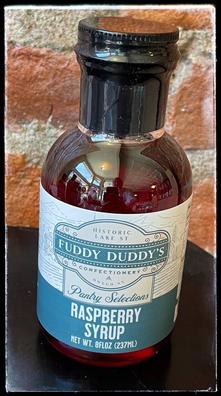 Fuddy Duddy's Raspberry Syrup