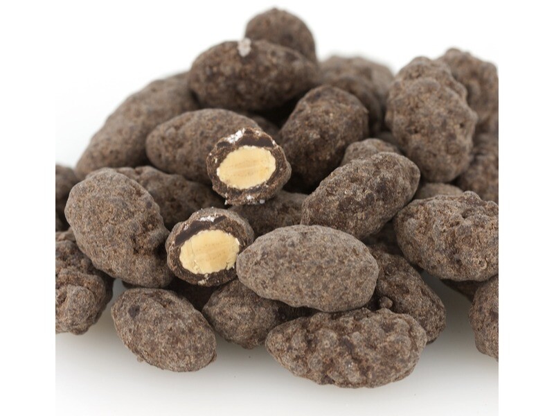 Dark Chocolate Turbinado Sea Salt Almonds
