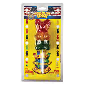 Giant Gummy Bear on a Stick