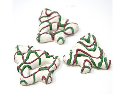 Christmas Tree Drizzle Pretzels