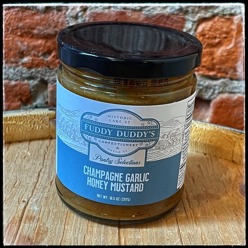 Fuddy Duddy&#39;s Champagne Garlic Honey Mustard