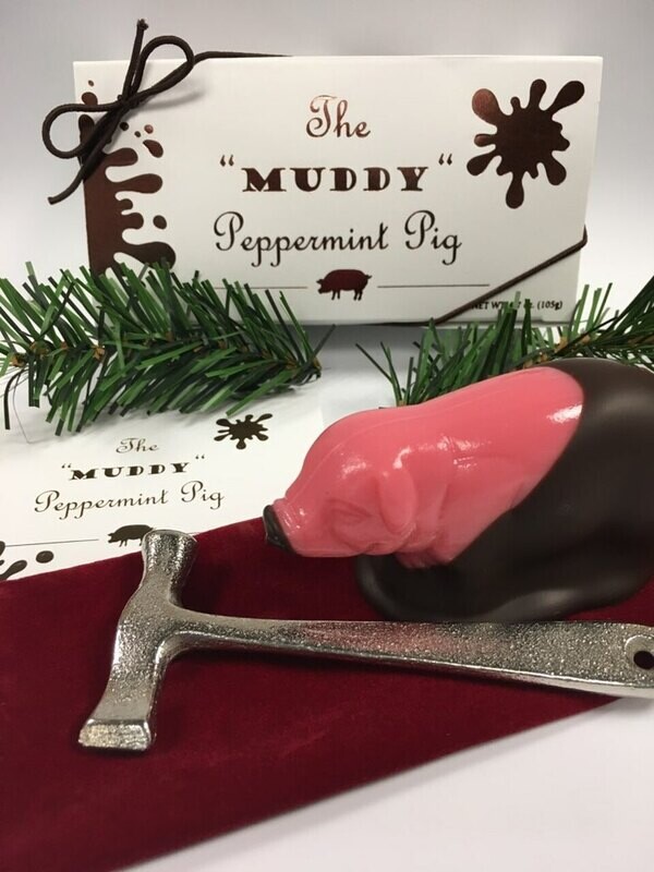 Little Tucker - The &quot;Muddy&quot; Chocolate Peppermint Pig