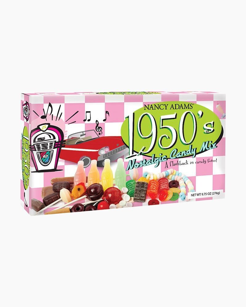 Nancy Adams Nostalgic Candy Mixes by Decade