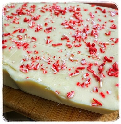 FUDGE OF THE MONTH - PEPPERMINT BARK