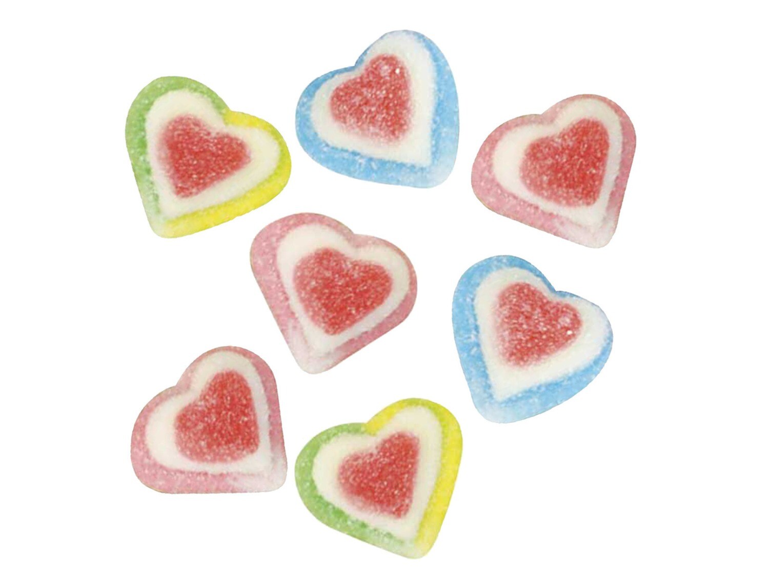 Gummy Triple Hearts