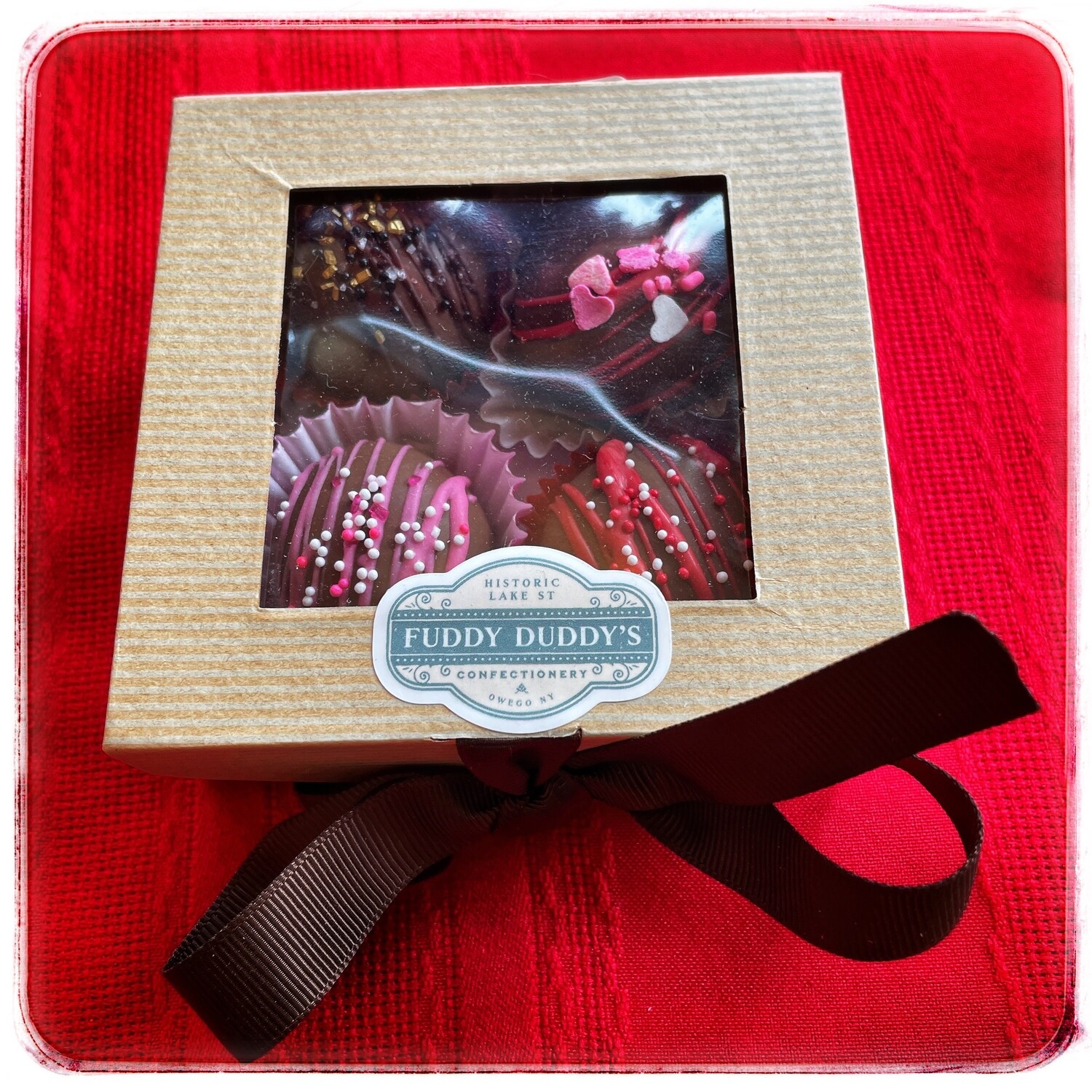 Chocolate Truffle Valentine Gift Box