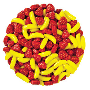 Candy Strawberries &amp; Bananas
