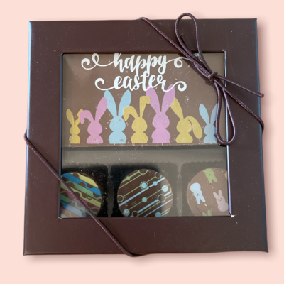 Artisan Happy Easter Chocolate Truffles