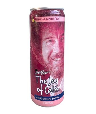 Bob Ross  "The Joy of Calm" Peaceful Passion Fruit Sparkling Beverage