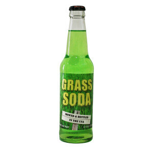 Grass Soda - Mowed & Bottled in the USA