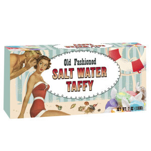 Old Fashioned Assorted Salt Water Taffy Gift Box