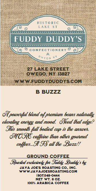 B Buzz Xtra Caffeine - Fuddy Duddy's Ground Coffee