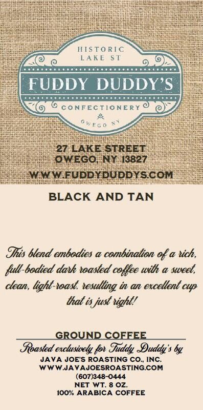 Black &amp; Tan - Fuddy Duddy&#39;s Whole Bean Coffee