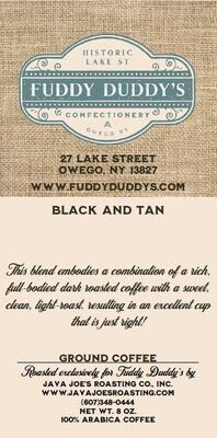 Black &amp; Tan - Fuddy Duddy&#39;s Whole Bean Coffee