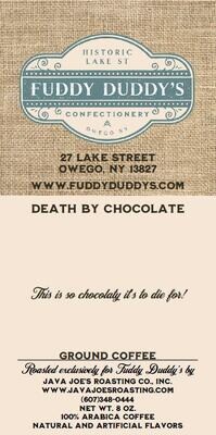 Death By Chocolate - Fuddy Duddy's Ground Coffee