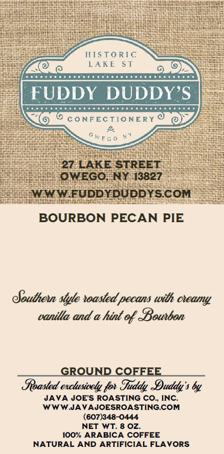 Bourbon Pecan Pie - Fuddy Duddy's Ground Coffee 