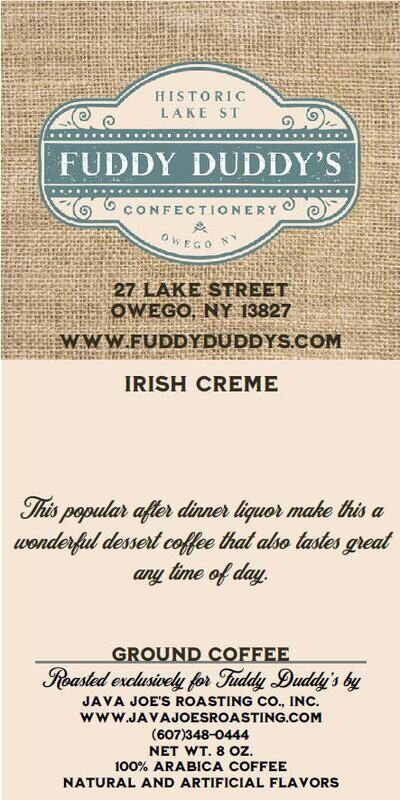 Irish Creme - Fuddy Duddy&#39;s Ground Coffee